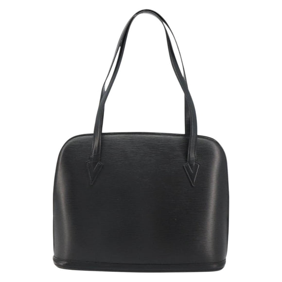 LOUIS VUITTON Epi Lussac Schultertasche Schwarz M52282 LV Auth BA13025