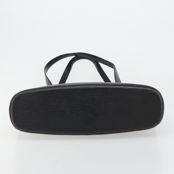 LOUIS VUITTON Epi Lussac Schultertasche Schwarz M52282 LV Auth BA13025