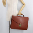 LOUIS VUITTON Epi Serviette Conseiller Briefcase Brown M54423 LV Auth BA13027-28