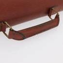 LOUIS VUITTON Epi Serviette Conseiller Briefcase Brown M54423 LV Auth BA13027-7
