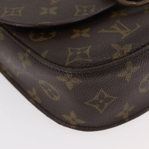 LOUIS VUITTON Monogram Saint Cloud MM Shoulder Bag M51243 LV Auth BA13031