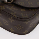 LOUIS VUITTON Monogram Saint Cloud MM Shoulder Bag M51243 LV Auth BA13031-16