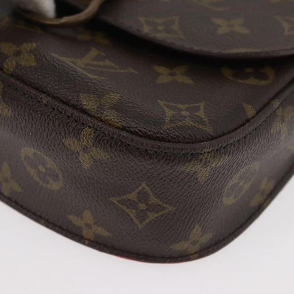 LOUIS VUITTON Monogram Saint Cloud MM Shoulder Bag M51243 LV Auth BA13031