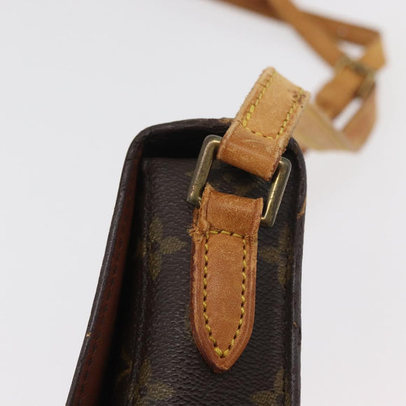 LOUIS VUITTON Monogram Saint Cloud MM Shoulder Bag M51243 LV Auth BA13031