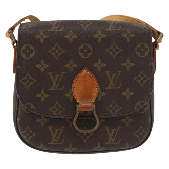 LOUIS VUITTON Monogram Saint Cloud MM Shoulder Bag M51243 LV Auth BA13031