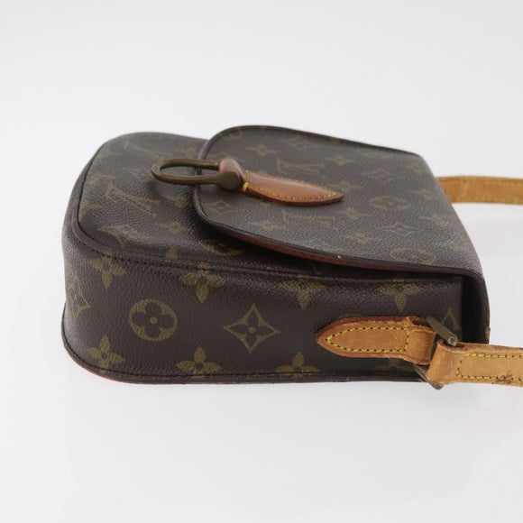 LOUIS VUITTON Monogram Saint Cloud MM Shoulder Bag M51243 LV Auth BA13031