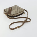 GUCCI GG Supreme Umhängetasche PVC Beige Gold Auth BA13033-7