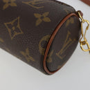 LOUIS VUITTON Monogram Papillon Pouch LV Auth BA13034-14