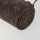 LOUIS VUITTON Monogram Papillon Pouch LV Auth BA13034-16