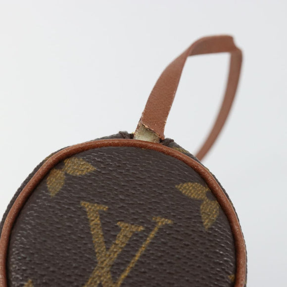 LOUIS VUITTON Monogram Papillon Pouch LV Auth BA13034