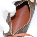 LOUIS VUITTON Monogram Papillon Pouch LV Auth BA13034-12