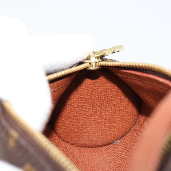 LOUIS VUITTON Monogram Papillon Pouch LV Auth BA13034