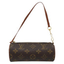 LOUIS VUITTON Monogram Papillon Pouch LV Auth BA13034-13