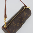 LOUIS VUITTON Monogram Papillon Pouch LV Auth BA13034-6