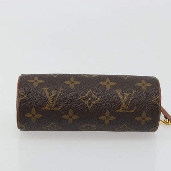 LOUIS VUITTON Monogram Papillon Pouch LV Auth BA13034