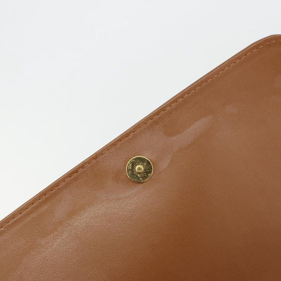 LOUIS VUITTON Monogram Vernis Thompson Street Bag Bronze M91124 LV Auth BA13035