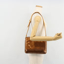 LOUIS VUITTON Monogram Vernis Thompson Street Bag Bronze M91124 LV Auth BA13035-24