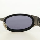CHANEL COCO Mark Sunglasses metal Silver CC Auth BA13043M-17