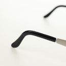 CHANEL COCO Mark Sunglasses metal Silver CC Auth BA13043M-5