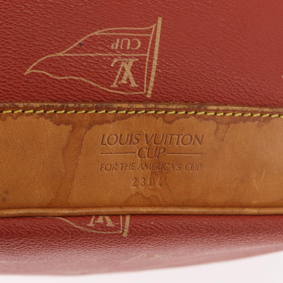 LOUIS VUITTON LV Cup Saint Tropez Shoulder Bag Red M80026 LV Auth BA13045