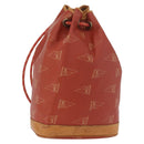 LOUIS VUITTON LV Cup Saint Tropez Shoulder Bag Red M80026 LV Auth BA13045-1