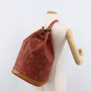 LOUIS VUITTON LV Cup Saint Tropez Shoulder Bag Red M80026 LV Auth BA13045-23