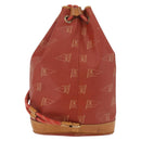 LOUIS VUITTON LV Cup Saint Tropez Shoulder Bag Red M80026 LV Auth BA13045-2