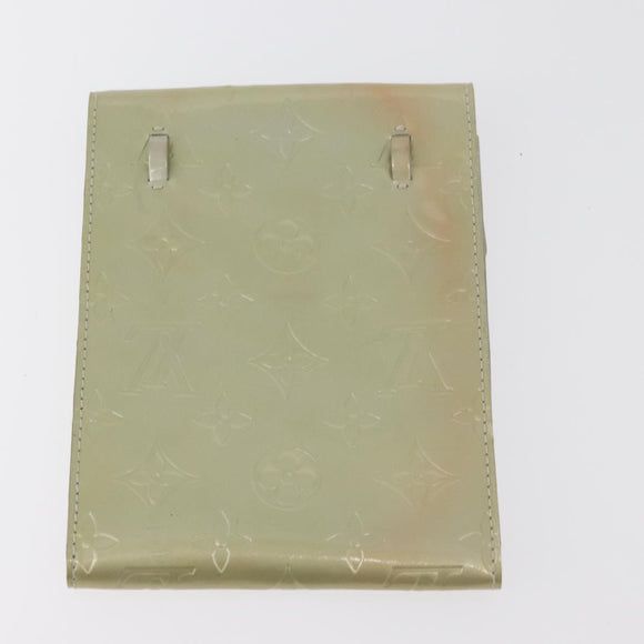 LOUIS VUITTON Monogram Vernis Planner 4-delige set Beige LV Auth BA13050