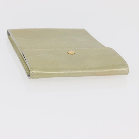LOUIS VUITTON Monogram Vernis Planner 4-delige set Beige LV Auth BA13050