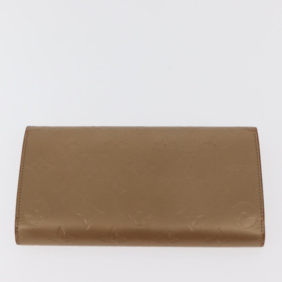 LOUIS VUITTON Monogram Vernis Planner 4-delige set Beige LV Auth BA13050