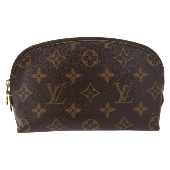 LOUIS VUITTON Monogram Pouch 2 Set LV Auth BA13051