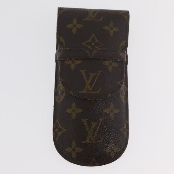 LOUIS VUITTON Monogram Pouch 2 Set LV Auth BA13051