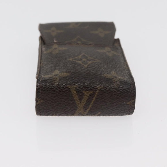 LOUIS VUITTON Monogram Vernis Portemonnee 4 Set Bruin LV Auth BA13052