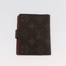LOUIS VUITTON Monogram Vernis Portemonnee 4 Set Bruin LV Auth BA13052-15