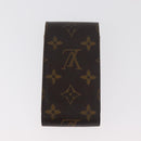 LOUIS VUITTON Monogram Vernis Portemonnee 4 Set Bruin LV Auth BA13052-21
