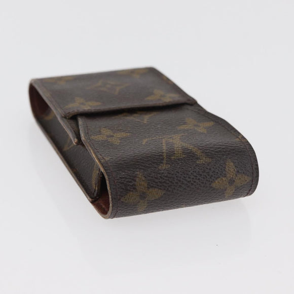 LOUIS VUITTON Monogram Vernis Geldbörse 4er-Set Braun LV Auth BA13052