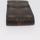 LOUIS VUITTON Monogram Vernis Portemonnee 4 Set Bruin LV Auth BA13052-24