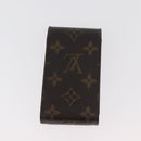 LOUIS VUITTON Monogram Vernis Portemonnee 4 Set Bruin LV Auth BA13052-9