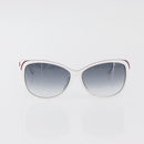 GUCCI Brillen Sonnenbrillen Kunststoff Metall 2er Set Silber Weiß Auth BA13055-2