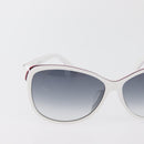 GUCCI Brillen Sonnenbrillen Kunststoff Metall 2er Set Silber Weiß Auth BA13055-4