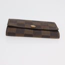 LOUIS VUITTON Monogram Damier Ebene Cigarette Case 2 Set LV Auth BA13056-14