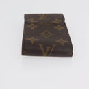 LOUIS VUITTON Monogram Damier Ebene Cigarette Case 2 Set LV Auth BA13056-6