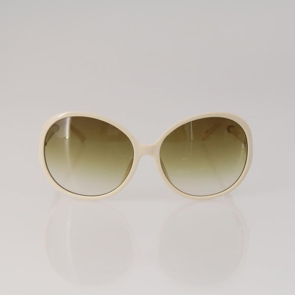 Chloe Sunglasses plastic 3 Set Brown White Auth BA13058