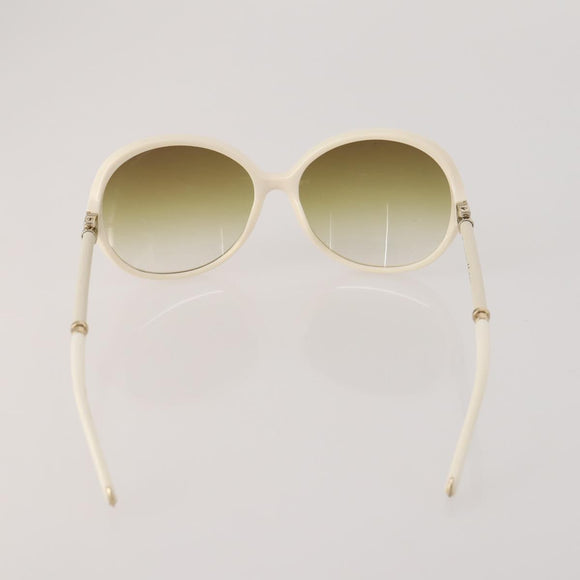 Chloe Sunglasses plastic 3 Set Brown White Auth BA13058