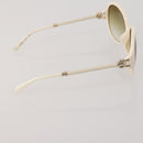 Chloe Sunglasses plastic 3 Set Brown White Auth BA13058-5