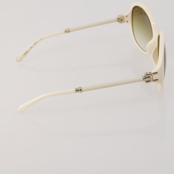 Chloe Sunglasses plastic 3 Set Brown White Auth BA13058