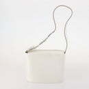 Salvatore Ferragamo Hand Bag Nylon Leather 2 Set White Pink Auth BA13059-2