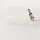 Salvatore Ferragamo Hand Bag Nylon Leather 2 Set White Pink Auth BA13059-4