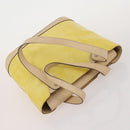 Salvatore Ferragamo Tasche Nylon Leder Vinyl 3er Set Gelb Klar Auth BA13061-12
