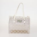 Salvatore Ferragamo Tasche Nylon Leder Vinyl 3er Set Gelb Klar Auth BA13061-3